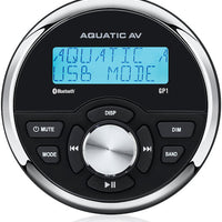 Aquatic Av Gp1 Gauge Style Stereo - Watercraft Collection