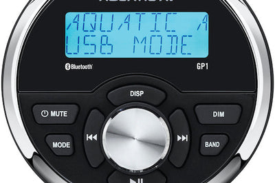 Aquatic Av Gp1 Gauge Style Stereo - Watercraft Collection