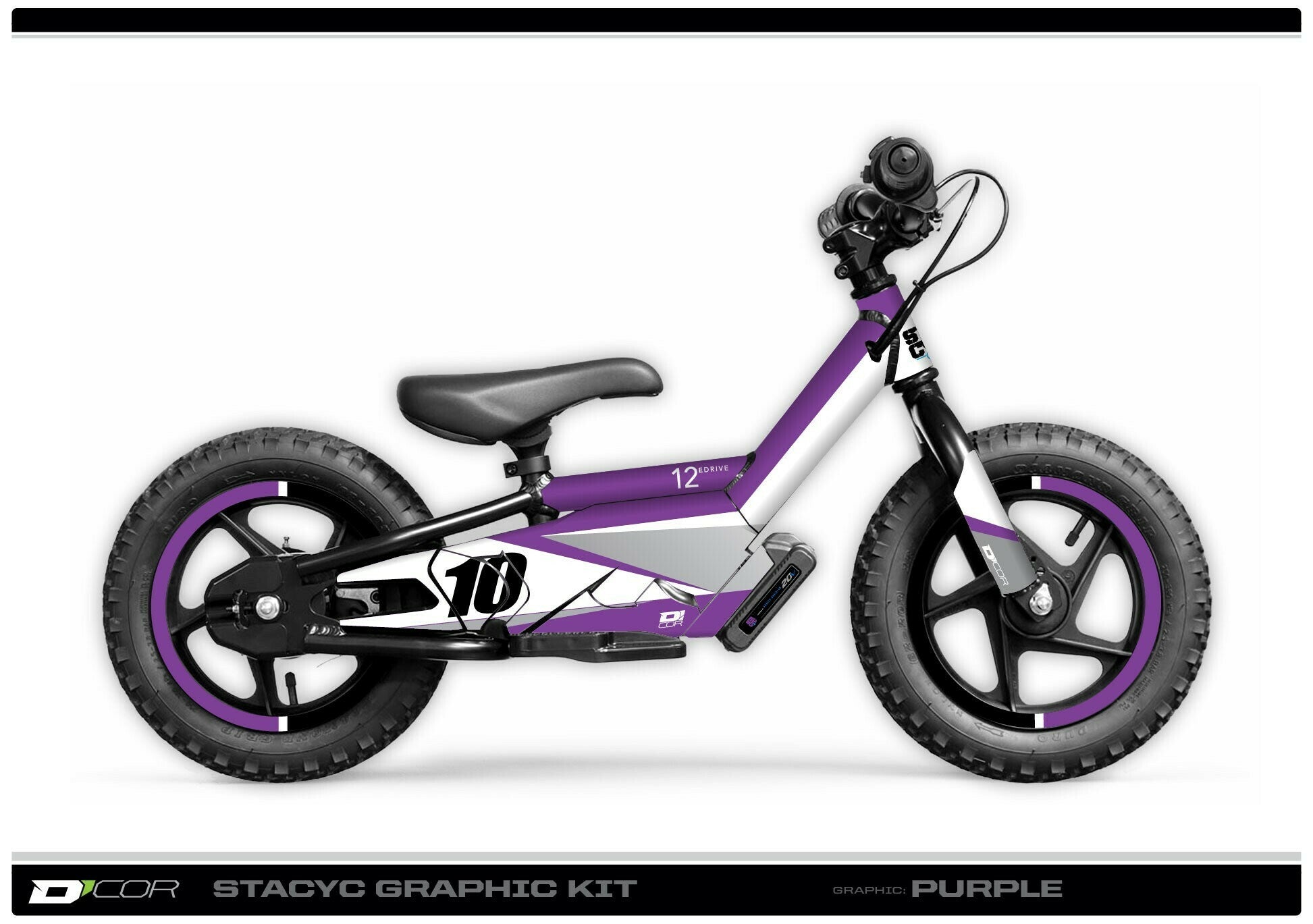 D-cor Gr Kit Stacyc Purple 16’’ Brushless - Offroad Collection