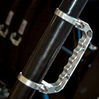 Axia Grab Handle Silver - Black - Atv Performance Products