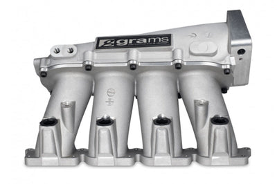 Grams Performance VW MK4 Large Port Intake Manifold - Raw Aluminum - Engine Components