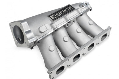 Grams Performance VW MK4 Large Port Intake Manifold - Raw Aluminum - Engine Components