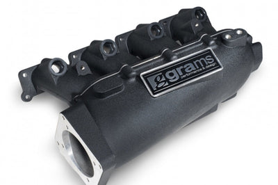 Grams Performance VW MK4 Small Port Intake Manifold - Black - Engine Components