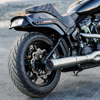 Firebrand Grand Prix 2-1 Black Race Only M8 Softail `18-23 W/fwds - Harddrive Products