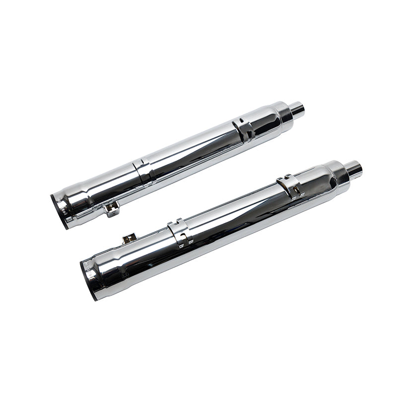 Firebrand Grand Prix Mufflers Chrome Cheiftain / Challenger `14-up - Harddrive Products