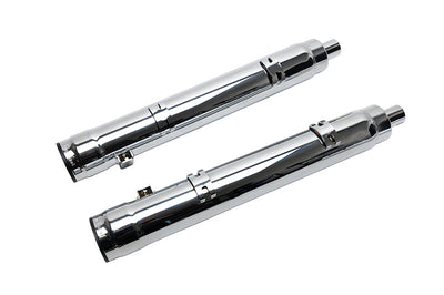 Firebrand Grand Prix Mufflers Chrome Cheiftain / Challenger `14-up - Harddrive Products
