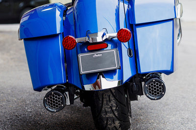 Firebrand Grand Prix Mufflers Chrome Cheiftain / Challenger `14-up - Harddrive Products