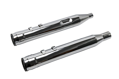 Firebrand Grand Prix Mufflers Chrome Touring `17-up - Harddrive Products