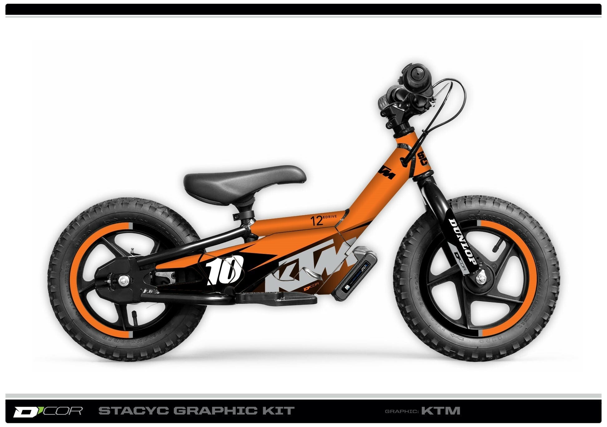 D-cor Graphic Kit Stacyc Ktm 12’’ & 16’’ - Offroad Collection