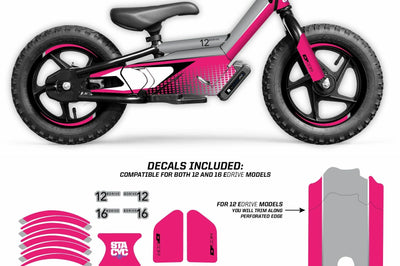 D-cor Graphic Kit Stacyc Pink 12’’ & 16’’ - Offroad Collection
