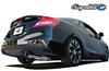 GReddy 12-15 Honda Civic Si Coupe 76mm Supreme SP Cat-Back Exhaust - Mufflers & Tips