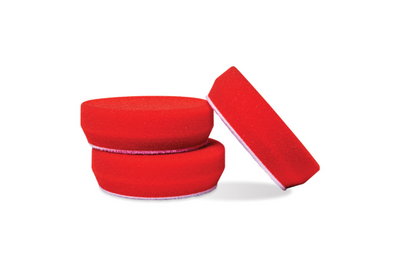 Griots Garage 3in Red Waxing Pads (Set of 3) - Exterior Styling