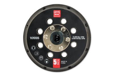 Griots Garage 5in Vented Orbital Backing Plate (G9) - Fabrication