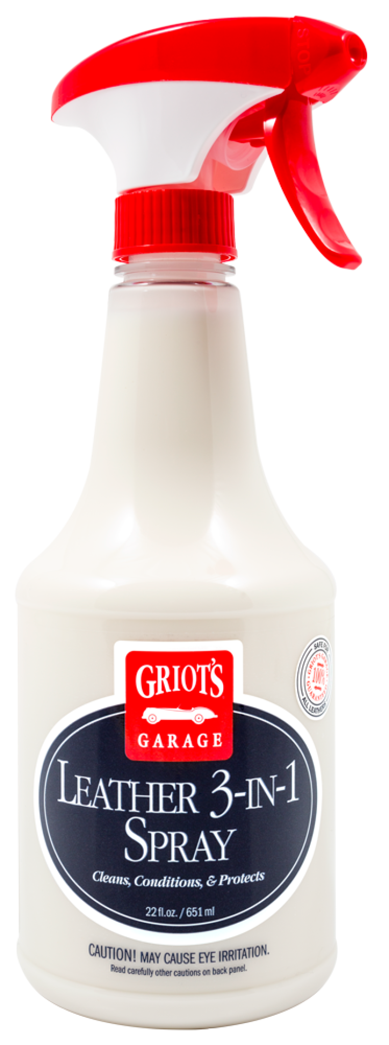 Griots Garage Leather 3-in-1 Spray - 22oz - Exterior Styling