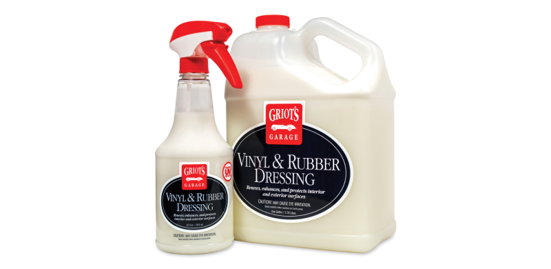 Griots Garage Vinyl & Rubber Dressing - 22oz - Exterior Styling