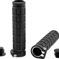 Fire Power Grip-lock Grips Red/black - Black/Black - Watercraft Collection