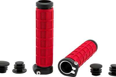 Fire Power Grip-lock Grips Red/black - Red/Black - Watercraft Collection