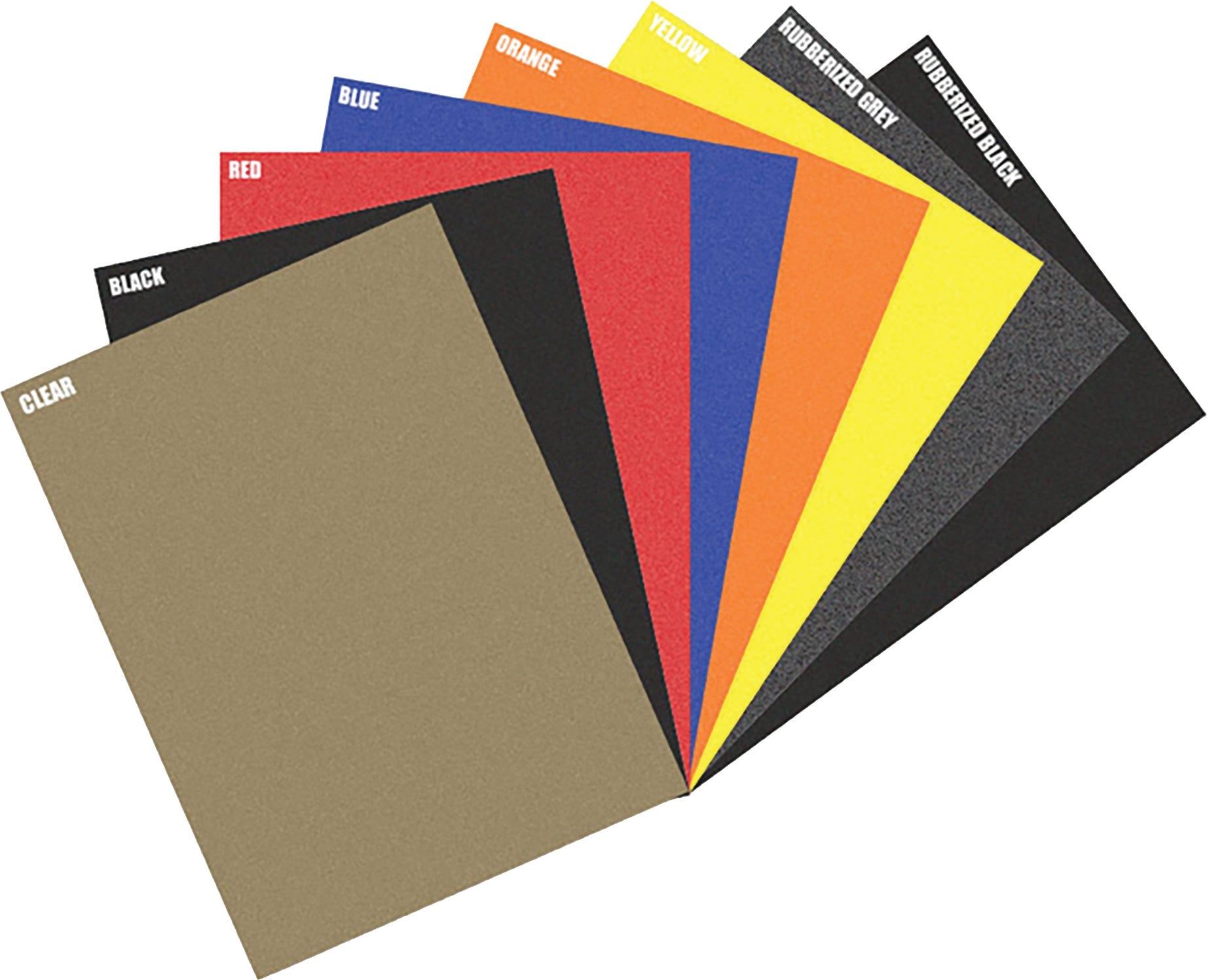 D-cor Grip Tape Sheet Rubberized Black 12’’x18’’ - Blue - Offroad Collection