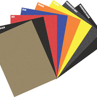 D-cor Grip Tape Sheet Rubberized Black 12’’x18’’ - Blue - Offroad Collection