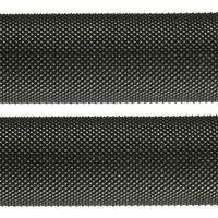 Rsi Grips 7 In. Grey - Black - Snowmobile Collection