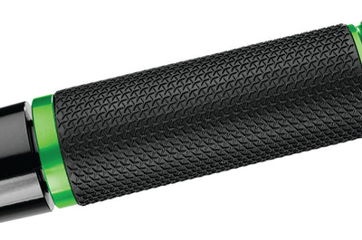 PUIG Grips Hi Tech Accent Green Foot Controls