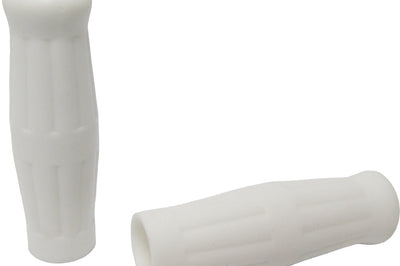 Harddrive Grips Old School White W/o Throttle Sleeve - Products