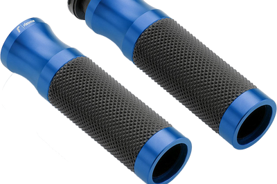 Rizoma Grips Sport 22mm Green - Blue - Street Collection