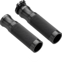 Rizoma Grips Sport 22mm Green - Silver - Street Collection