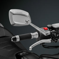 Rizoma Grips Sport 22mm Green - Silver - Street Collection