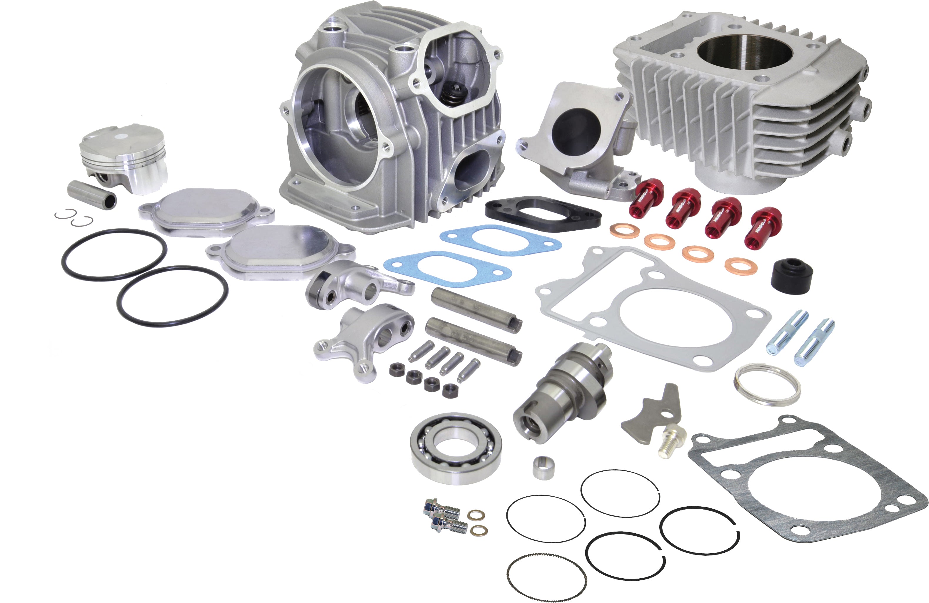 Koso Grom 170cc Big Bore Kit W/4-valve Cylinder Head - Street Collection