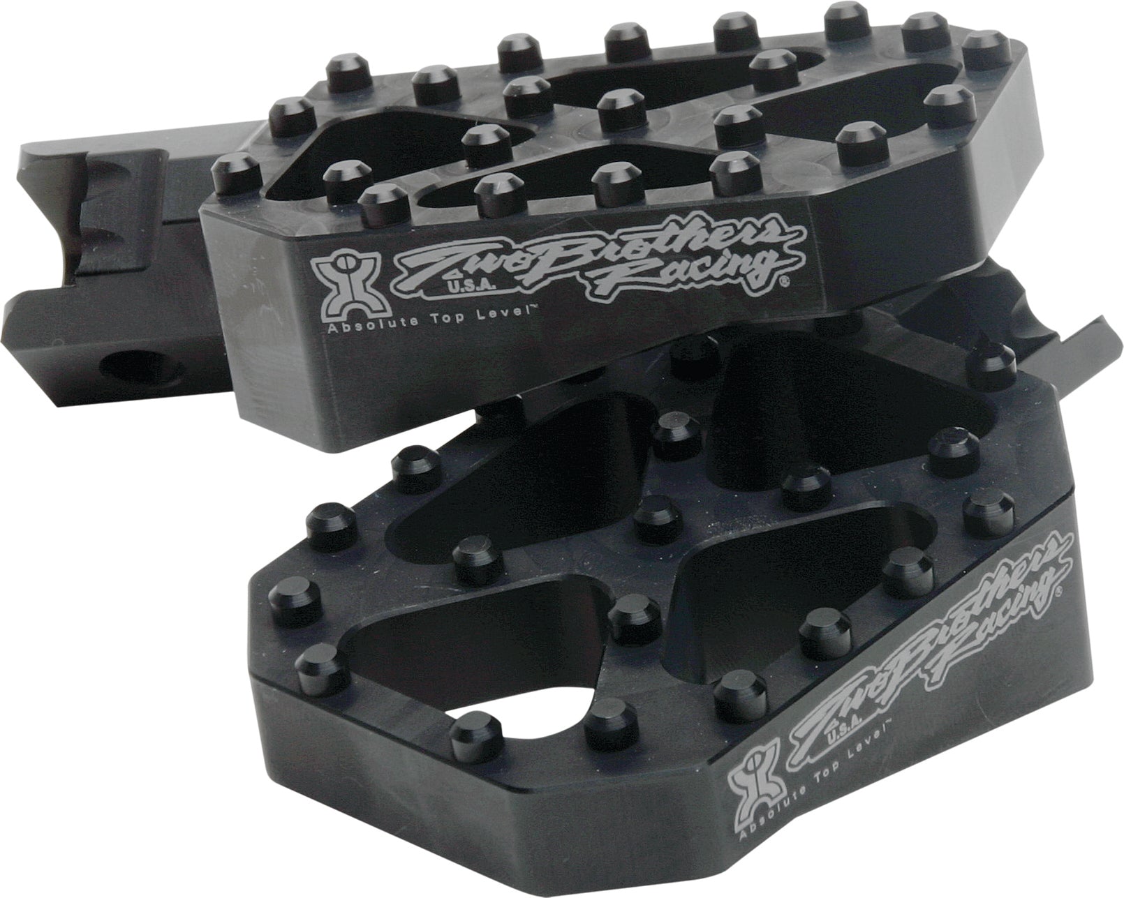 Tbr Grom Billet Footpegs Black - Street Collection