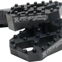 Tbr Grom Billet Footpegs Black - Street Collection
