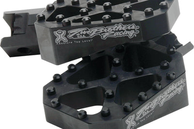Tbr Grom Billet Footpegs Black - Street Collection