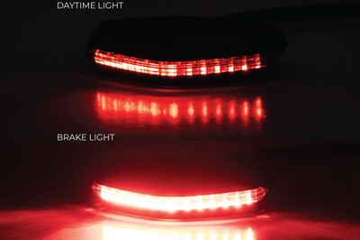 Koso Gt-06 Led Brake/taillight Red Lens