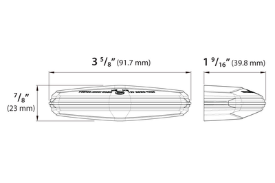 Koso Gt-06 Led Brake/taillight Red Lens