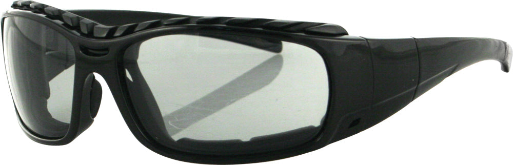 Bobster Gunner Sunglasses Black W/photochromatic Lens - Harddrive Products