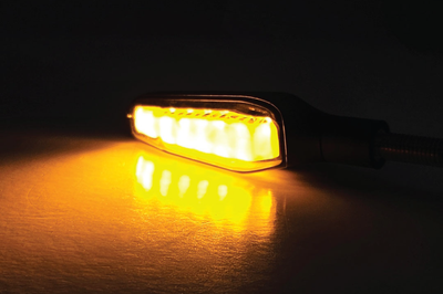 Koso Gw-04 Led Turn Signals Sequential Matte Black Pair