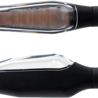 Koso Gw-04 Led Turn Signals Sequential Matte Black Pair