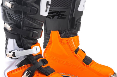 Gaerne Gx-j Boots Grey/yellow Fluo Sz 06 - Black/Orange / US 03 - Apparel Collection