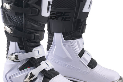 Gaerne Gx-j Boots Grey/yellow Fluo Sz 06 - Black/White / US 01 - Apparel Collection