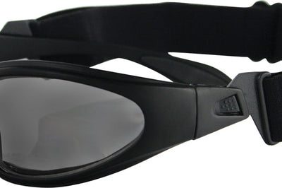 Bobster Gxr Sunglasses Black W/clear Lens - Harddrive Products