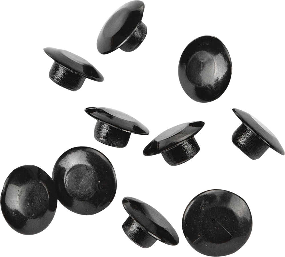 Harddrive H-bar Clamp Bolt Caps Black 10/pk - Products