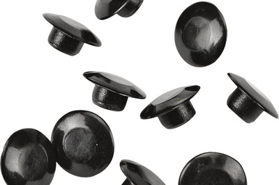 Harddrive H-bar Clamp Bolt Caps Black 10/pk - Products
