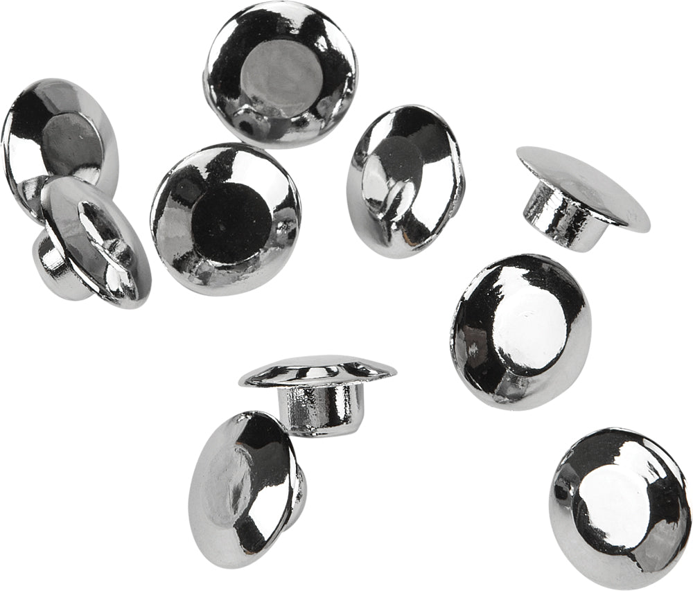 Harddrive H-bar Clamp Bolt Caps Chrome 10/pk - Products