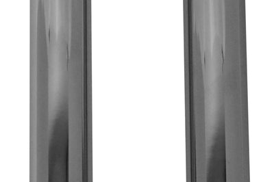 HARDDRIVE H Bar Risers 8.5’’ Straight Chrome