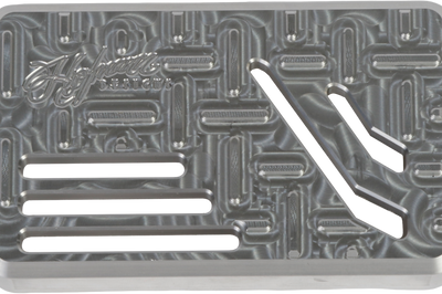 Hofmann Designs H/d Billet Brake Pedal Pad Raw Flt - Harddrive Products