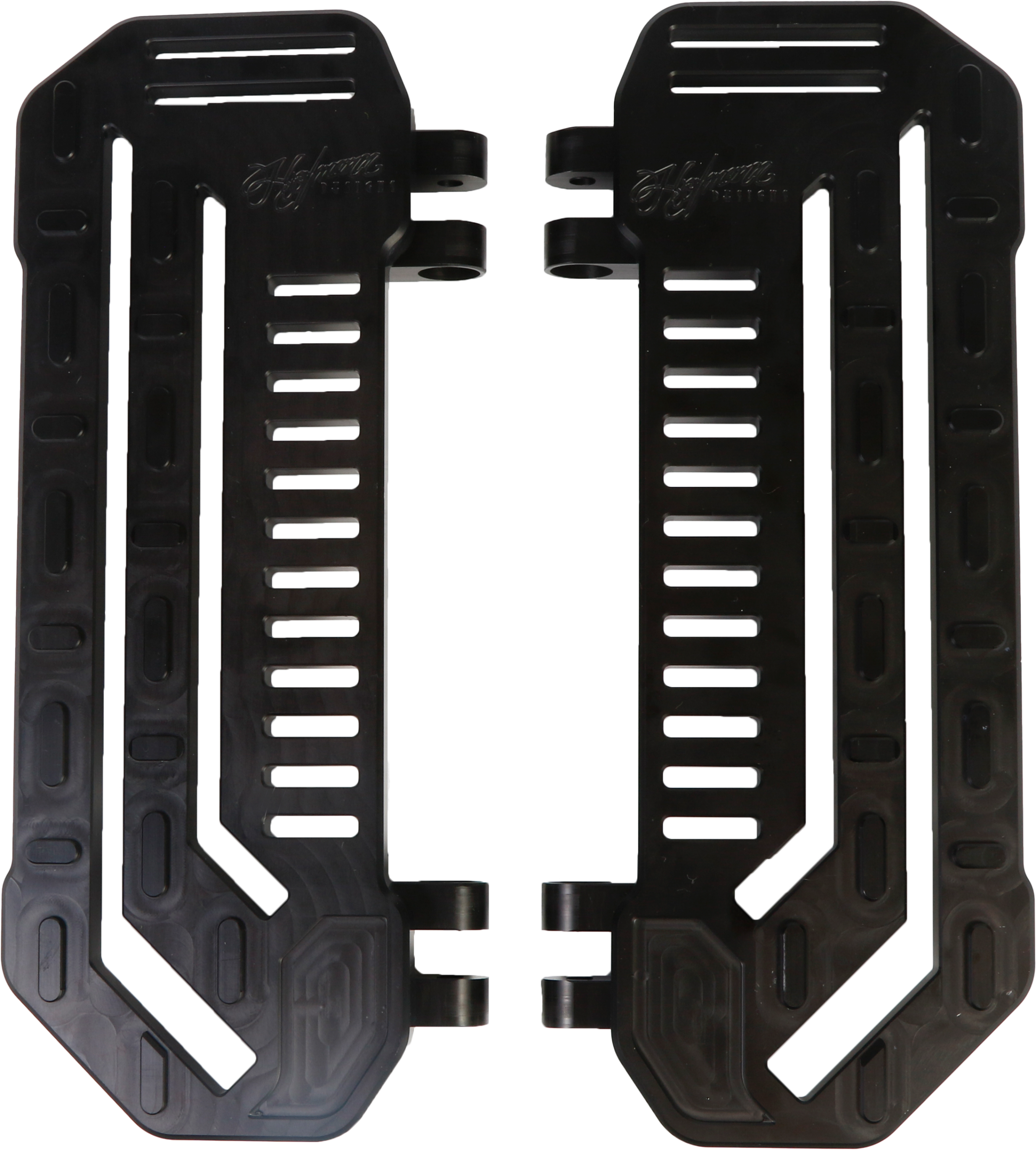 Hofmann Designs H/d Billet Floorboards Black - Harddrive Products