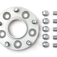 H&R Trak + 20mm Wheel Adapter Audi/VW wheels 5/100 - 57.1 CB - 14x1.5 to 4/100 - 12x1.5 - and Tire Accessories