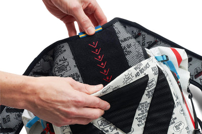 Uswe Hajker Pro 30 Winter Daypack Waterproof White/black - White/Black - Apparel Collection