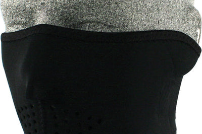 Zan Half Face Mask Black - Harddrive Products